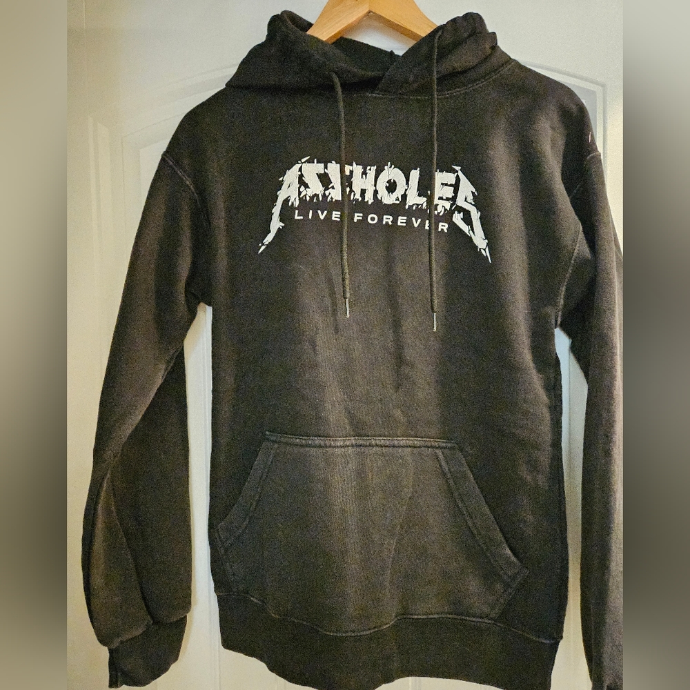 NWOT Assholes Live Forever Hoodie Small